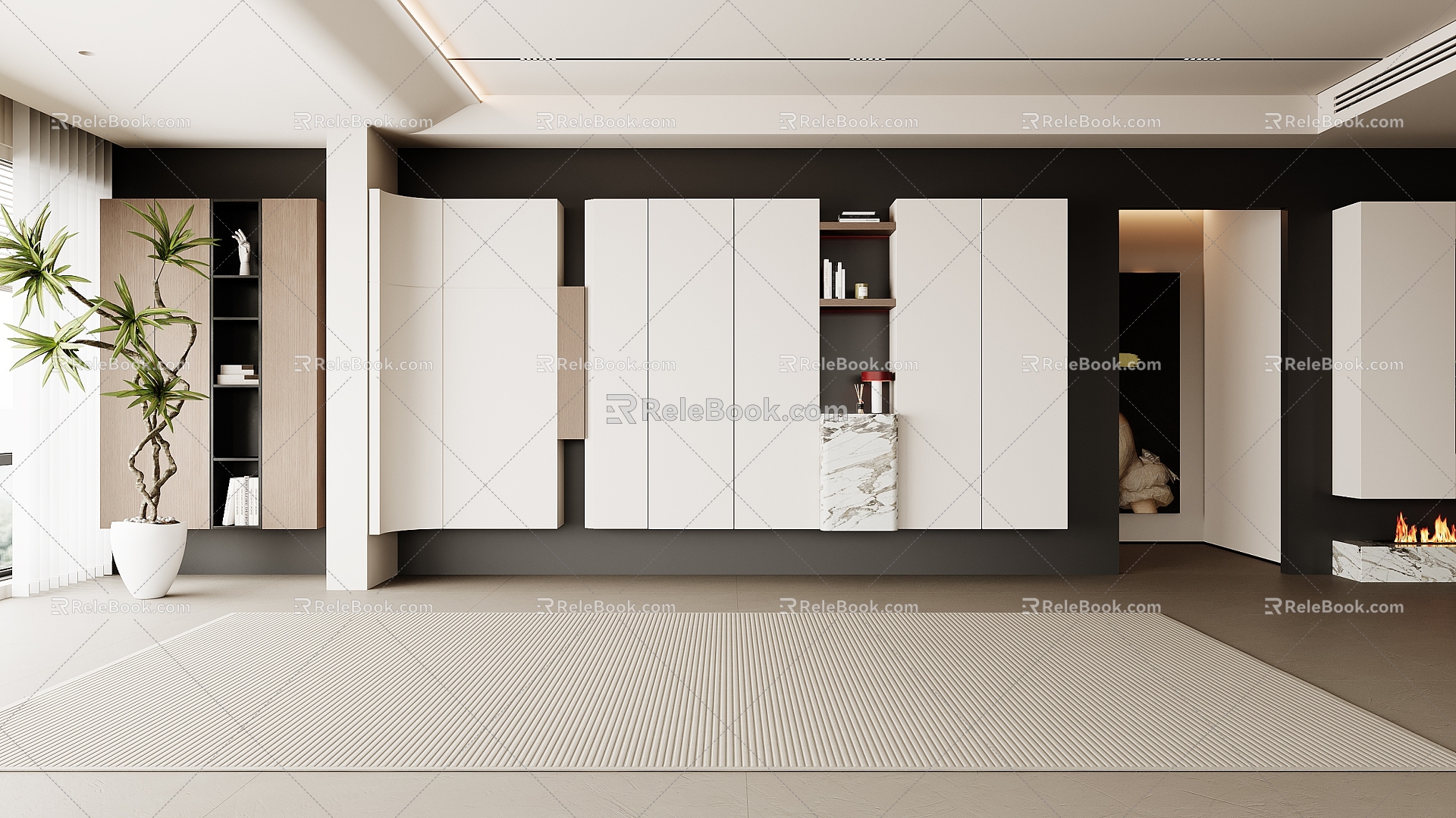 Decorative cabinet 3d model