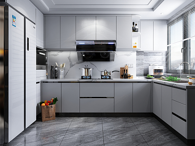 Modern Kitchen Cabinets model