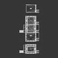Traditional Townhouse Architecture With Brick Exterior Multiple Windows Steps And Sloped Roofs