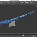 Big Sword Big Sword Hand-painted Big Sword Cartoon Big Sword Dragon Slayer Big Sword Magic Big Sword Magic Big Sword Magic Dragon Big Sword Low Face Number Low Model Simple Model Style 3d model