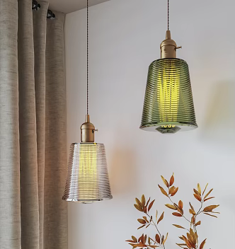 Middle Ancient French Chandelier Glass Chandelier Glass Chandelier Single-head Chandelier 3d model