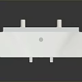 Transparent Equipment Platform With Metal Brackets And Smooth Surface Design