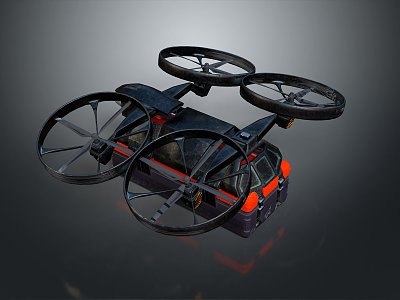 Modern UAV Unmanned Aerial Vehicle Unmanned Aerial Vehicle Aerial Photography UAV 3d model