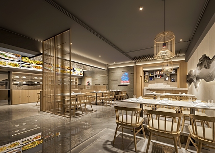 New Chinese Restaurant 3d model