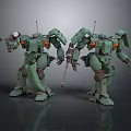Mech Warrior Mech Soldier Machine Battlearm Mechanical Battlearm Machine Fighter Robot 3d model