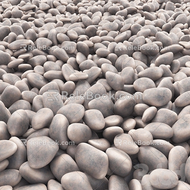 Pebbles 3d model