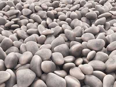 Pebbles 3d model