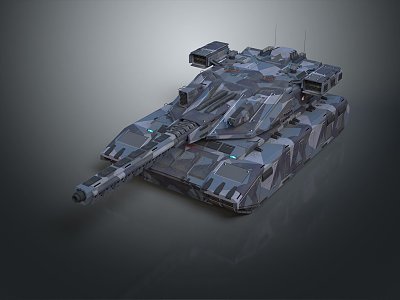 Modern Tanks Sci-Fi Tanks Future Tanks Military Vehicles 3d model