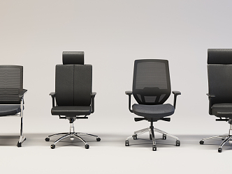 Modern office chair 3d model