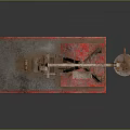 Modern Oil Drilling Platform Oil Platform Drilling Platform Offshore Platform 3d model