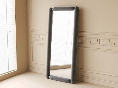 modern floor mirror 3d model