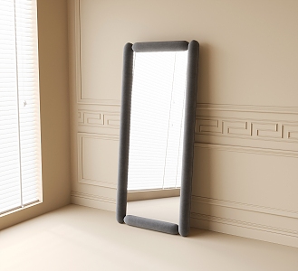 modern floor mirror 3d model