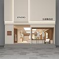 Clothing Store Clothing Store Window Door Head Commercial Window Booth 3d model