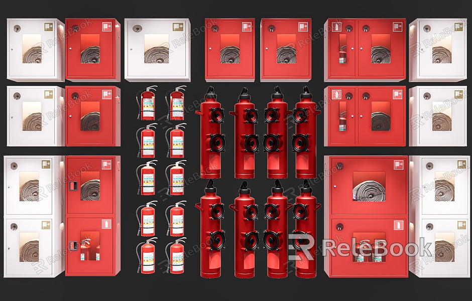 Fire fighting equipment and equipment combination fire extinguisher fire hydrant fire box combination fire box fire hydrant fire extinguisher equipment model