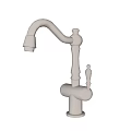 Wall Mounted Stainless Steel Faucet With Classic Design And Single Handle