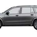 Silver Mercedes Benz SUV With Sleek Body And Alloy Wheels