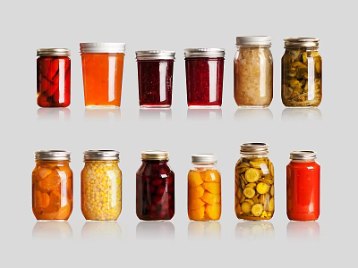 Seasoning Jar Seasoning Bottle Spice Bottle Spice Seasoning Seasoning Seasoning Bottle Glass Jar Food 3d model