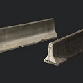 Durable Reinforced Concrete Road Barriers For Traffic Safety And Infrastructure