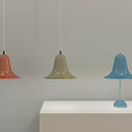 Nordic lamp combination bell lamp combination 3d model