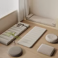 Modern Simple Carpet Square Carpet Square Carpet Fabric 3d model