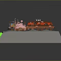 Red Mad Max Vehicles Collection with Various Model Sizes and Designs