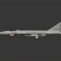 Silver Fighter Jet Model with Red Markings Number 02 on Tail Fin Against Dark Background