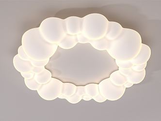 Modern Ceiling Light Entity Cloud Ceiling Light 3d model