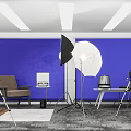 Modern Studio Recording Studio 3d model
