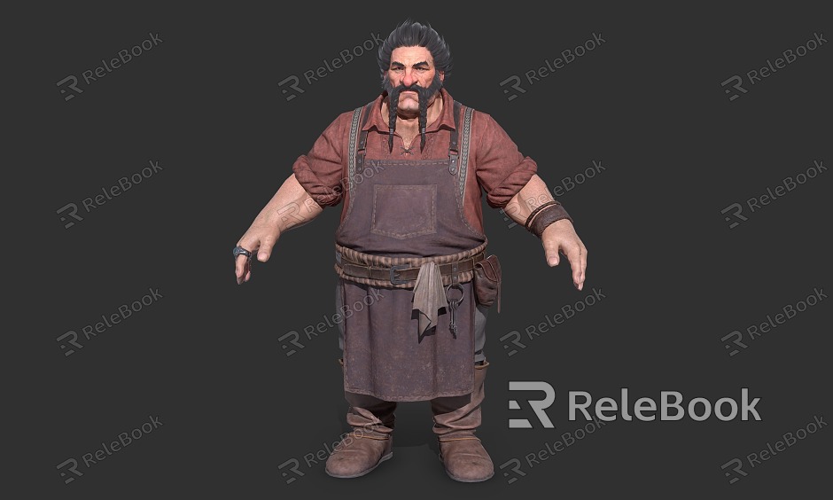 Dwarf Blacksmith model