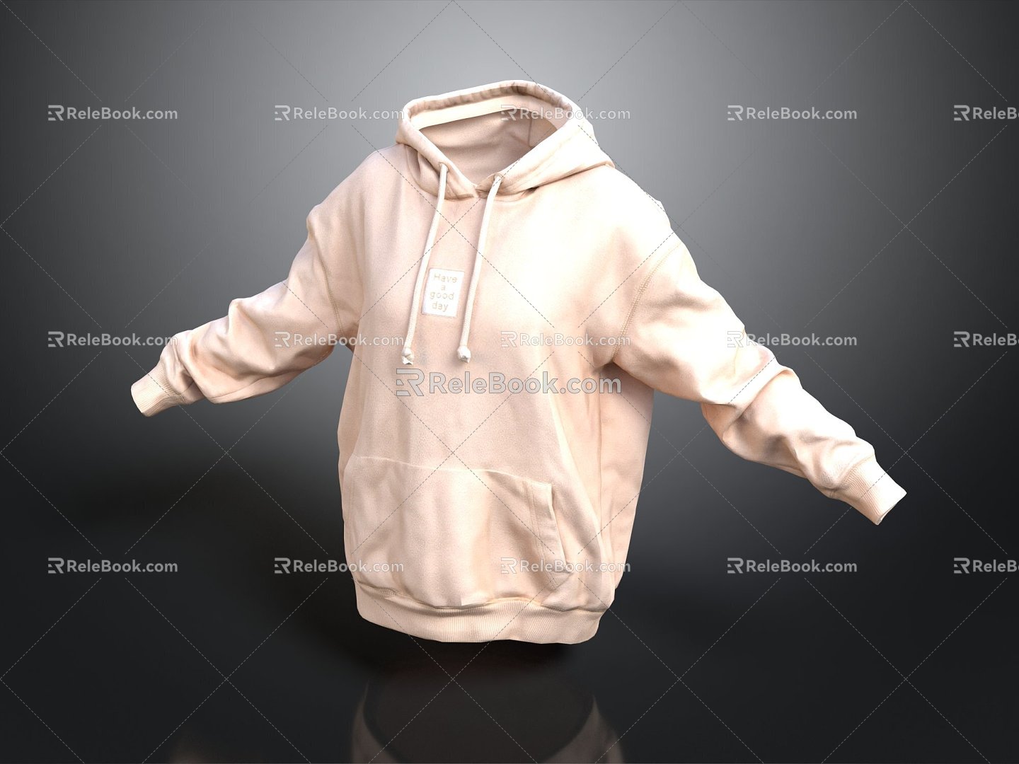 Sweater Casual Wear Hoodie Spring and Autumn Clothing Hoodie Rustic Clothing Cold-proof Clothing Sweatshirt Casual Shirt 3d model