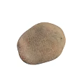 Four Fresh Potatoes With Natural Skin Texture Healthy Vegetable For Cooking