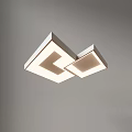 Modern Ceiling Lamp Round Ceiling Lamp Square Ceiling Lamp Bedroom Living Room Children's Room Simple Ceiling Lamp 3d model
