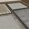Middle Style Carpet 3d model