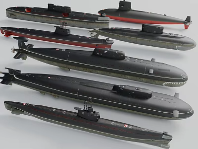 Various Marine Animal Models Showcased In Different Shapes And Sizes 3d model