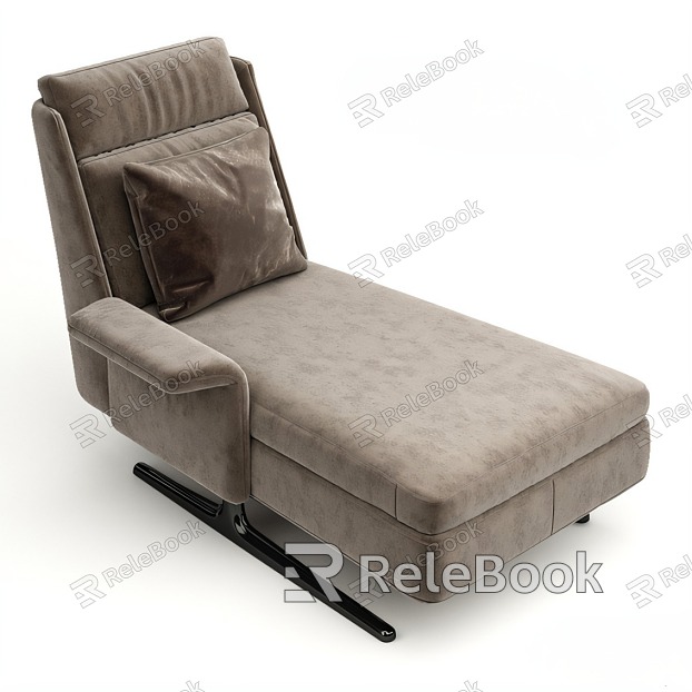 Casual sofa with sofa model