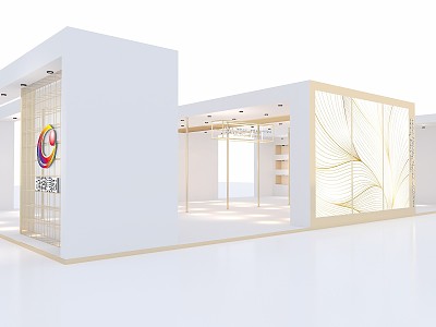 Modern Exhibition Booth model