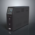 APC Black Uninterruptible Power Supply With Digital Display Showing 50 Status