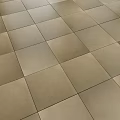 Brown Square Floor Tiles With Uniform Pattern Design For Interior Spaces 3d model