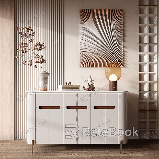 Modern Entrance Cabinet model