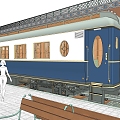 steam train 3d model