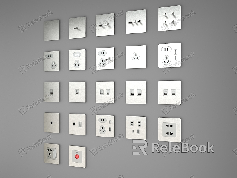 Switch switch socket panel combination model