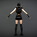 Ariana B2 T-Shape Model Beauty Game Character 3d model