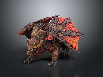 Modern Monster Monster Ttroll Flying Monster (ID:ggajh270300)