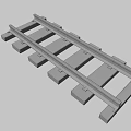 Mining Track 3d model