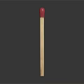 Red Head Wooden Matchstick Practical Daily Life Household Item For Lighting
