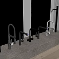 Faucet combination intelligent tap 3d model