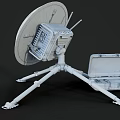 Portable Commercial Satellite Dish Equipment With Tripod Stand And Tool Case