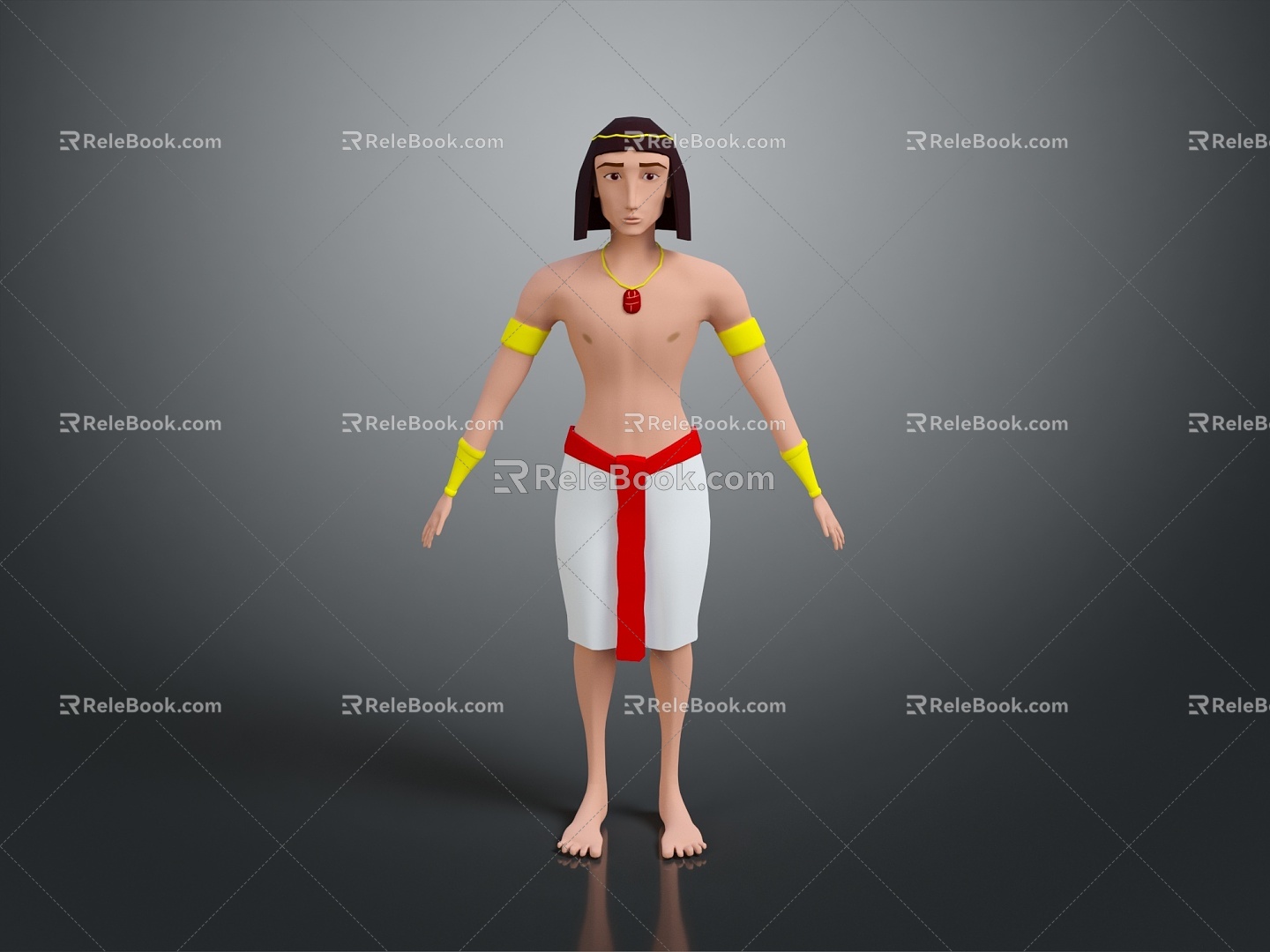 Egyptian Characters Ancient Egyptian Warrior Egyptian Soldier Egyptian Warrior Ancient Egyptian Man Man Male Warrior 3d model