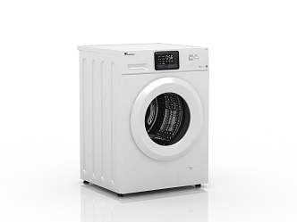 Modern washing machine drum washing machine 3d model