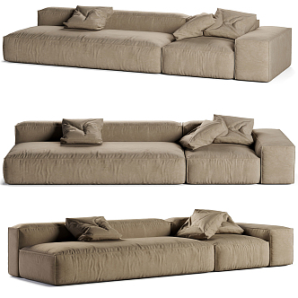 Modern Multiplayer Sofa 3d model